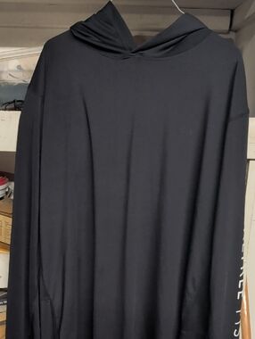 Realtree Fishing Black Hooded UV SPF 25 Dri-fit Pullover